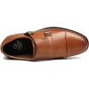 imageDECARSDZ Mens Classic Retro Double Monk Strap Casual Dress Loafer Shoes Comfortable for Business and Wedding Slip On LoafersBrown
