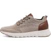 imageDECARSDZ Mens Comfort Mesh Fabric Fashion Breeze Sneakers Casual Shoe Breathable Walking Shoes Use for Urban Commuting Leisure Socials Outdoor City GetawaysKhaki
