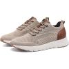 imageDECARSDZ Mens Comfort Mesh Fabric Fashion Breeze Sneakers Casual Shoe Breathable Walking Shoes Use for Urban Commuting Leisure Socials Outdoor City GetawaysKhaki