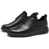 imageDECARSDZ Mens Fashion Casual Dress Shoe Wingtip Oxfords ShoesBlack