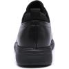 imageDECARSDZ Mens Fashion Casual Dress Shoe Wingtip Oxfords ShoesBlack