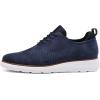 imageDECARSDZ Mens Fashion Casual Dress Shoe Wingtip Oxfords ShoesBlue