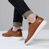 imageDECARSDZ Mens Fashion Casual Dress Shoe Wingtip Oxfords ShoesBrown