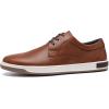 imageDECARSDZ Mens Fashion Sneakers Dress Sneaker Oxford Casual Shoes for MenBrown