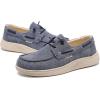 imageDECARSDZ Mens Penny Loafers Slip On Shoes Walking Shoe for Mens Lightweight Casual Knit LoaferBlue
