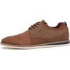 imageDECARSDZ Mens Point Toe Dress Shoes Fabric Breeze Breathable Mesh ShoeBrown