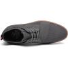 imageDECARSDZ Mens Point Toe Dress Shoes Fabric Breeze Breathable Mesh ShoeGrey