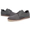 imageDECARSDZ Mens Point Toe Dress Shoes Fabric Breeze Breathable Mesh ShoeGrey