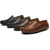 imageDECARSDZ Penny Loafers for Men Soft Lightweight Driving Boat Shoes Mens Loafers Casual Slip On ShoesDark Brown
