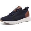 imageDECARSDZ Mens Comfort Mesh Fabric Fashion Breeze Sneakers Casual Shoe Breathable Walking Shoes Use for Urban Commuting Leisure Socials Outdoor City GetawaysBlue