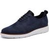 imageDECARSDZ Mens Fashion Casual Dress Shoe Wingtip Oxfords ShoesBlue