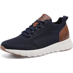 imageDECARSDZ Mens Comfort Mesh Fabric Fashion Breeze Sneakers Casual Shoe Breathable Walking Shoes Use for Urban Commuting Leisure Socials Outdoor City GetawaysBlue