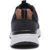 imageDECARSDZ 2025 Breeze Summer Mens Casual Dress Shoes Laceup Comfortable Mesh Tennis Walking Fashion SneakersBlack