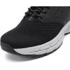 imageDECARSDZ 2025 Breeze Summer Mens Casual Dress Shoes Laceup Comfortable Mesh Tennis Walking Fashion SneakersBlack
