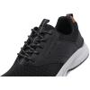 imageDECARSDZ 2025 Breeze Summer Mens Casual Dress Shoes Laceup Comfortable Mesh Tennis Walking Fashion SneakersBlack