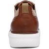 imageDECARSDZ Mens Casual Oxfords Shoes Breathable Knit Leisure Mesh Sneakers LaceUp Lightweight Walking Fashion SneakerBeige