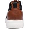 imageDECARSDZ Mens Casual Oxfords Shoes Breathable Knit Leisure Mesh Sneakers LaceUp Lightweight Walking Fashion SneakerBlack