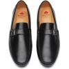 imageDECARSDZ Mens Penny Casual Loafers Slip On Shoe Driving Boat Dress ShoesBlack