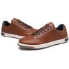 imageDECARSDZ Mens Sneakers Classic Retro Casual Shoes Dress Business Oxford Shoe for MenBrown44