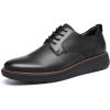 imageDECARSDZ Mens Classic Casual Dress Formal Oxford Lace Up Wedding ShoesBlack