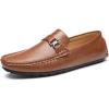 imageDECARSDZ Mens Penny Casual Loafers Slip On Shoe Driving Boat Dress ShoesBrown