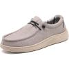 imageDECARSDZ Mens Penny Loafers Slip On Shoes Walking Shoe for Mens Lightweight Casual Knit LoaferGrey