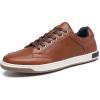 imageDECARSDZ Mens Sneakers Classic Retro Casual Shoes Dress Business Oxford Shoe for MenBrown44