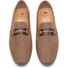 imageDECARSDZ Casual Leather Penny Mens Loafers for Men Slip on Driving Moccasins ShoesCamel