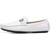 imageDECARSDZ Mens Penny Casual Loafers Slip On Shoe Driving Boat Dress ShoesWhite