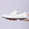 imageDECARSDZ Mens Lightweight Casual Penny Loafers Soft for Driving Slip on Shoes for MenWhite