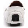 imageDECARSDZ Mens Lightweight Casual Penny Loafers Soft for Driving Slip on Shoes for MenWhite
