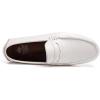 imageDECARSDZ Mens Lightweight Casual Penny Loafers Soft for Driving Slip on Shoes for MenWhite