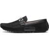 imageDECARSDZ Casual Leather Penny Mens Loafers for Men Slip on Driving Moccasins ShoesBlack