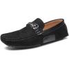 imageDECARSDZ Casual Leather Penny Mens Loafers for Men Slip on Driving Moccasins ShoesBlack