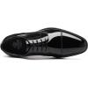 imageDECARSDZ Mens Classic Faux Patent Leather Laceup Oxford Tuxedo Dress Shoes Black Use for Business Wedding Formal Dinners Church Services Theatre PerformanceBlack