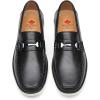 imageDECARSDZ Men Comfy Slipon Lightweight Penny Loafers Mens Casual Dress Shoes BlackBlack 006