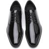 imageDECARSDZ Mens Classic Formal Oxford Laceup Patent Leather Shoe for Men Wedding Suit Tuxedo Dress ShoesBlack45