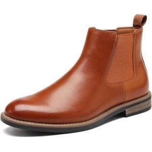imageDECARSDZ Mens Chelsea Boots Casual Classic Comfy SlipOn Suede Chukka Mens Ankle BootBrown1029