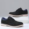 imageDECARSDZ Mens Dress Casual Shoes Lace Up Oxfords for MenBlack047