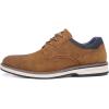 imageDECARSDZ Mens Dress Casual Shoes Lace Up Oxfords for MenBrown047