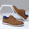imageDECARSDZ Mens Dress Casual Shoes Lace Up Oxfords for MenBrown047