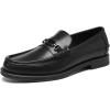 imageDECARSDZ Mens Penny Loafers Slip On Casual Shoes Soft Penny Loafer for Men Driving Boat Dress ShoeBlack