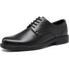 imageDECARSDZ Mens Dress Shoes Black Oxfords Casual Shoes for MenBlack