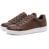 image:imageDECARSDZ Mens Fashion Laceup Shoes Black Comfortable Flat Men Casual Sports ShoesBrown