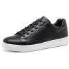 image:imageDECARSDZ Mens Fashion Laceup Shoes Black Comfortable Flat Men Casual Sports ShoesBlack