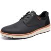 image:imageDECARSDZ Mens Casual Dress Shoes Oxford Shoes Business Formal Derby Mens Sneakers Walking Shoe A073Black2