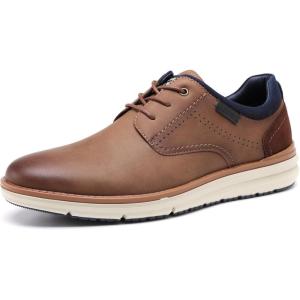 image:imageDECARSDZ Mens Casual Dress Shoes Oxford Shoes Business Formal Derby Mens Sneakers Walking Shoe A073Brown2