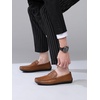 image:imageDECARSDZ Mens Loafers Comfortable and Lightweight Footwear Spring Summer and Fall Seasonal Shoes Casual SlipOnsBrown