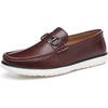 image:imageDECARSDZ Men Comfy Slipon Lightweight Penny Loafers Mens Casual Dress Shoes BlackBurgundy 006