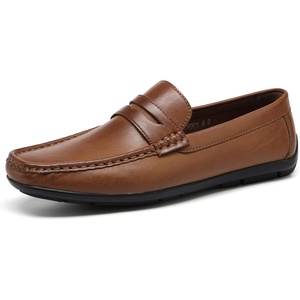 image:imageDECARSDZ Mens Loafers Comfortable and Lightweight Footwear Spring Summer and Fall Seasonal Shoes Casual SlipOnsBrown